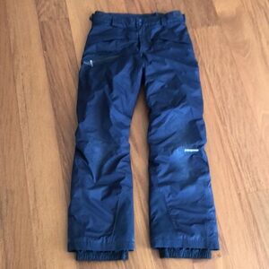 Patagonia Snowshot insulated snow ski pants, size XXL 16-18. Navy color.